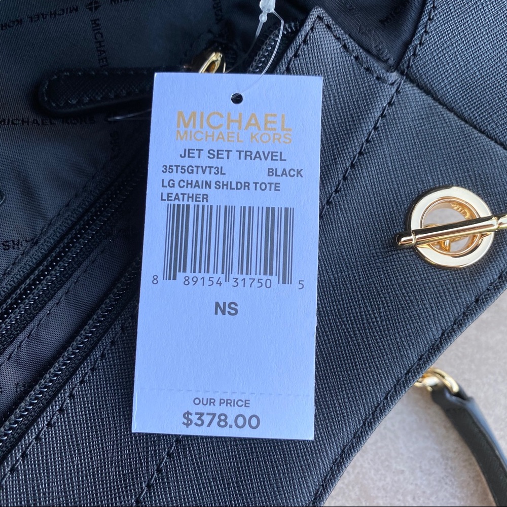 NWT Michael Kors Jet Set Chain Shoulder Tote - Picture 5 of 5